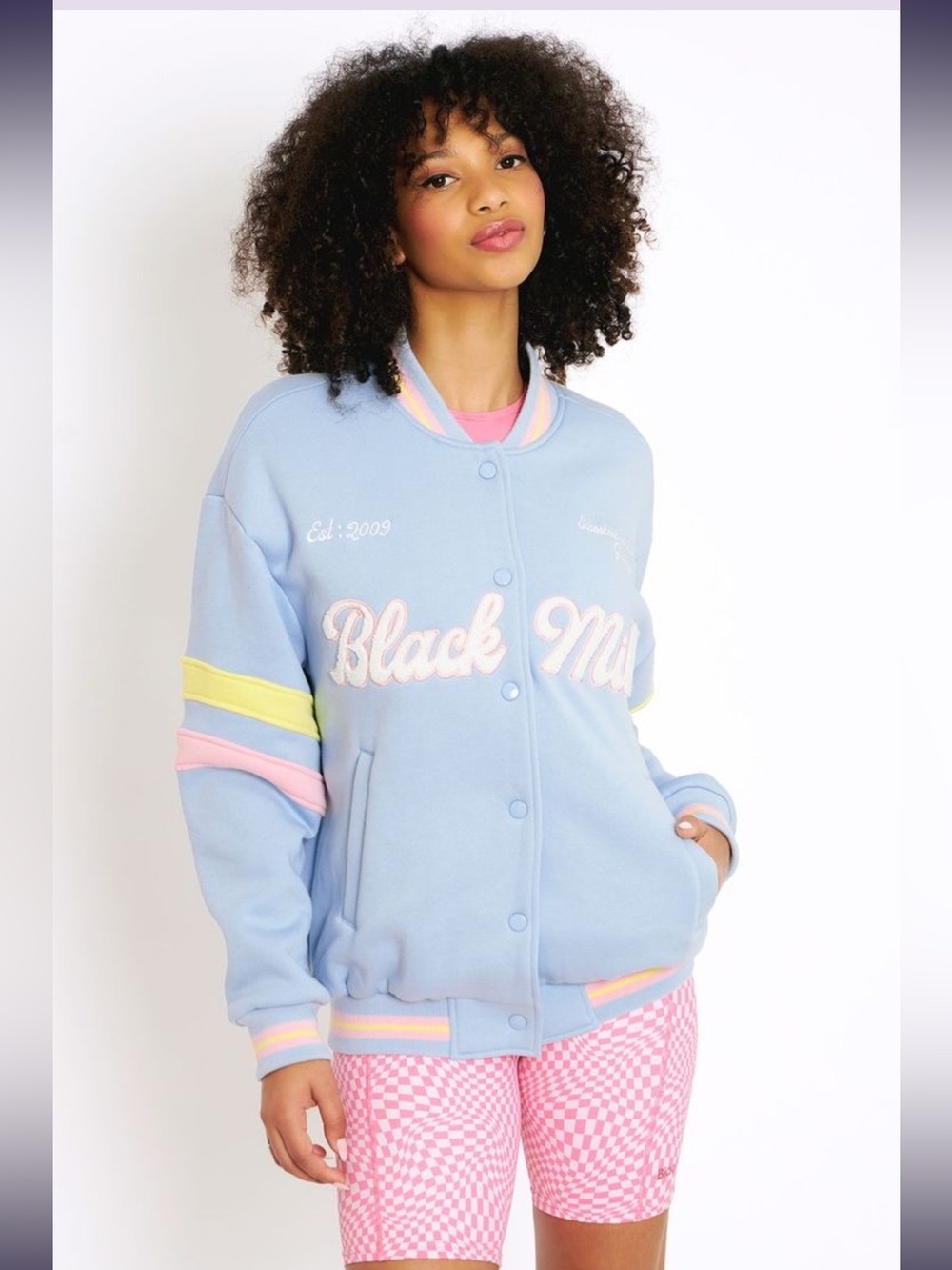 Blackmilk Sweetest in the Galaxy Varsity Jacket